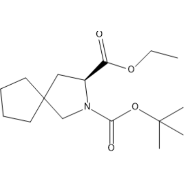 2-(Tert-butyl) 3-ethyl (S)-2-azaspiro[4.4]nonane-2,3-dicarboxylate|CS-1387179