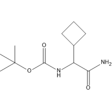 Tert-butyl (2-amino-1-cyclobutyl-2-oxoethyl)carbamate|CS-1387187
