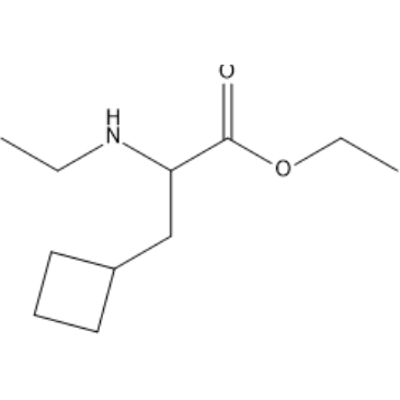 Ethyl 3-cyclobutyl-2-(ethylamino)propanoate|CS-1387203
