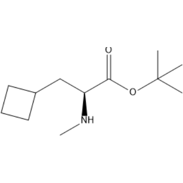 Tert-butyl (S)-3-cyclobutyl-2-(methylamino)propanoate|CS-1387205