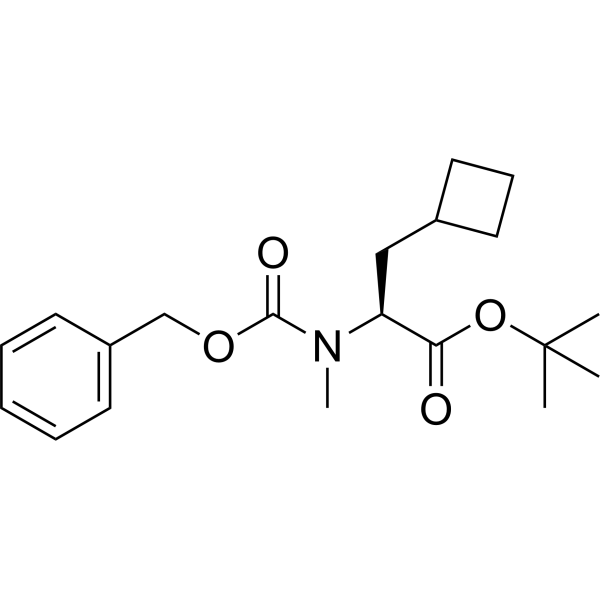 Tert-butyl (S)-2-(((benzyloxy)carbonyl)(methyl)amino)-3-cyclobutylpropanoate|CS-1387206