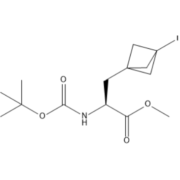 Methyl (S)-2-((tert-butoxycarbonyl)amino)-3-(3-iodobicyclo[1.1.1]pentan-1-yl)propanoate|CS-1387220