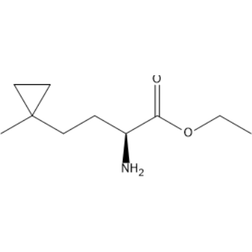 Ethyl (S)-2-amino-4-(1-methylcyclopropyl)butanoate|CS-1387225