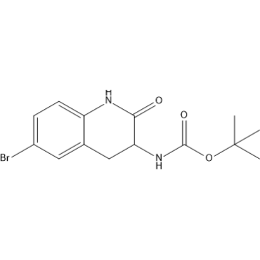 Tert-butyl (6-bromo-2-oxo-1,2,3,4-tetrahydroquinolin-3-yl)carbamate|CS-1387242