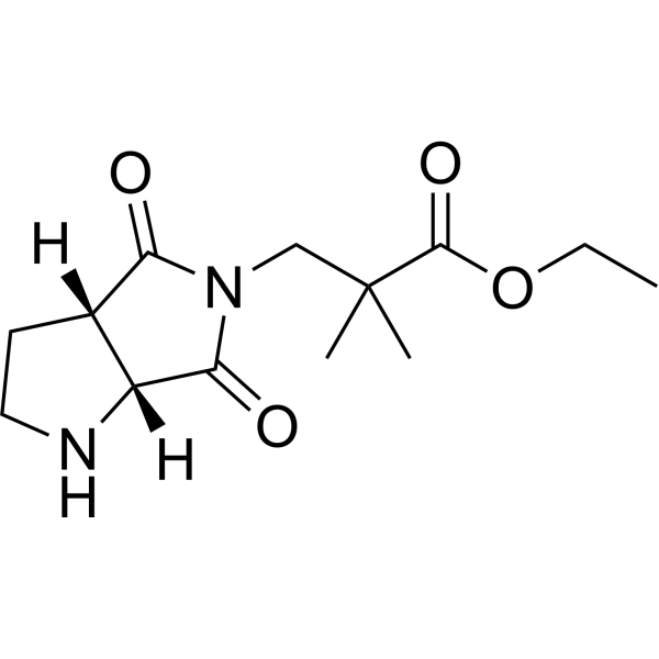 rel-Ethyl 3-((3aS,6aR)-4,6-dioxohexahydropyrrolo[3,4-b]pyrrol-5(1H)-yl)-2,2-dimethylpropanoate|CS-1387258