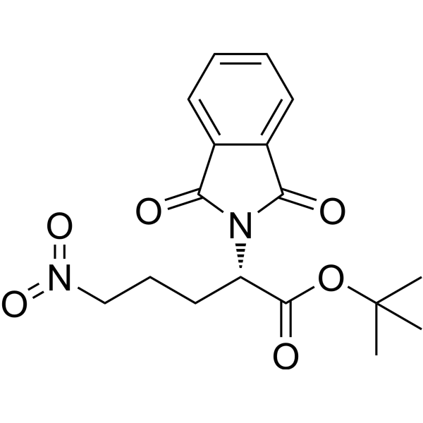 Tert-butyl (S)-2-(1,3-dioxoisoindolin-2-yl)-5-nitropentanoate|CS-1387260