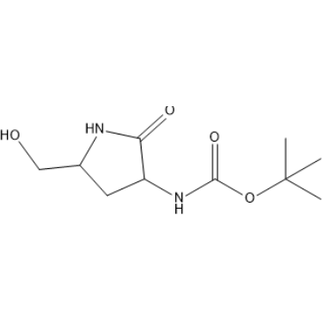 Tert-butyl (5-(hydroxymethyl)-2-oxopyrrolidin-3-yl)carbamate|CS-1387276