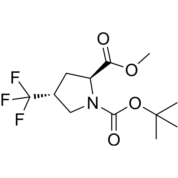 1-(Tert-butyl) 2-methyl (2S,4R)-4-(trifluoromethyl)pyrrolidine-1,2-dicarboxylate|CS-1387283