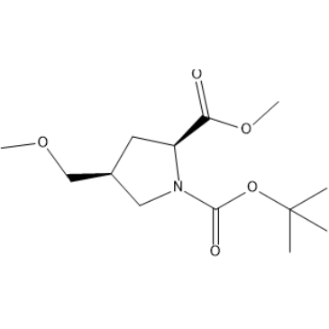 1-(Tert-butyl) 2-methyl (2S,4S)-4-(methoxymethyl)pyrrolidine-1,2-dicarboxylate|CS-1387292