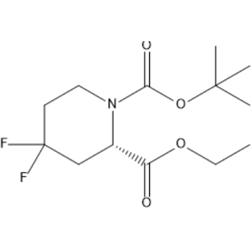 1-(Tert-butyl) 2-ethyl (S)-4,4-difluoropiperidine-1,2-dicarboxylate|CS-1387325