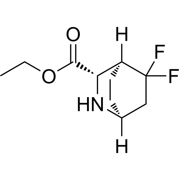 Ethyl (1S,3S,4S)-5,5-difluoro-2-azabicyclo[2.2.2]octane-3-carboxylate|CS-1387332