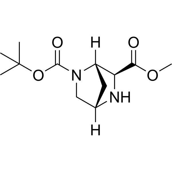 2-(Tert-butyl) 6-methyl (1S,4S,6S)-2,5-diazabicyclo[2.2.1]heptane-2,6-dicarboxylate|CS-1387335