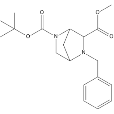 2-(Tert-butyl) 6-methyl 5-benzyl-2,5-diazabicyclo[2.2.1]heptane-2,6-dicarboxylate|CS-1387342