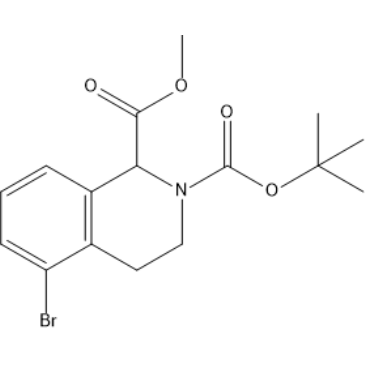 2-(Tert-butyl) 1-methyl 5-bromo-3,4-dihydroisoquinoline-1,2(1H)-dicarboxylate|CS-1387441