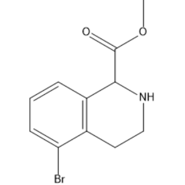 Methyl 5-bromo-1,2,3,4-tetrahydroisoquinoline-1-carboxylate|CS-1387456