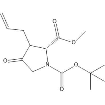 1-(Tert-butyl) 2-methyl (2R)-3-allyl-4-oxopyrrolidine-1,2-dicarboxylate|CS-1387498