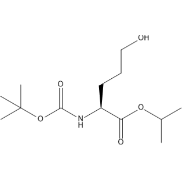 Isopropyl (S)-2-((tert-butoxycarbonyl)amino)-5-hydroxypentanoate|CS-1387537