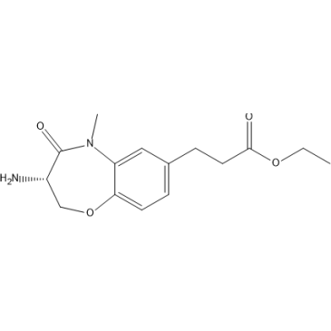 Ethyl (S)-3-(3-amino-5-methyl-4-oxo-2,3,4,5-tetrahydrobenzo[b][1,4]oxazepin-7-yl)propanoate|CS-1387700