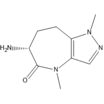 (R)-6-Amino-1,4-dimethyl-4,6,7,8-tetrahydropyrazolo[4,3-b]azepin-5(1H)-one|CS-1387748