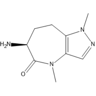 (S)-6-Amino-1,4-dimethyl-4,6,7,8-tetrahydropyrazolo[4,3-b]azepin-5(1H)-one|CS-1387754