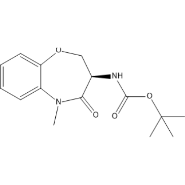 Tert-butyl (R)-(5-methyl-4-oxo-2,3,4,5-tetrahydrobenzo[b][1,4]oxazepin-3-yl)carbamate|CS-1387805