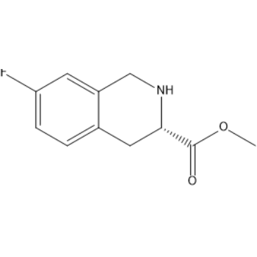 Methyl (S)-7-fluoro-1,2,3,4-tetrahydroisoquinoline-3-carboxylate|CS-1387809