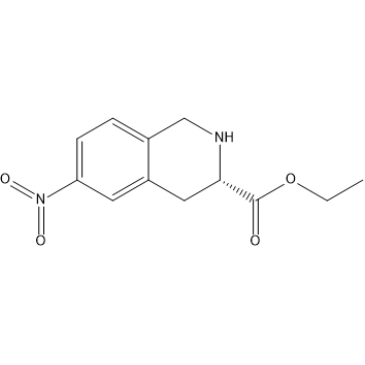 Ethyl (S)-6-nitro-1,2,3,4-tetrahydroisoquinoline-3-carboxylate|CS-1387811