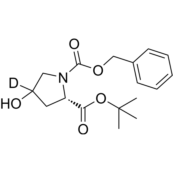1-Benzyl 2-(tert-butyl) (2S)-4-hydroxypyrrolidine-1,2-dicarboxylate-4-d|CS-1387815