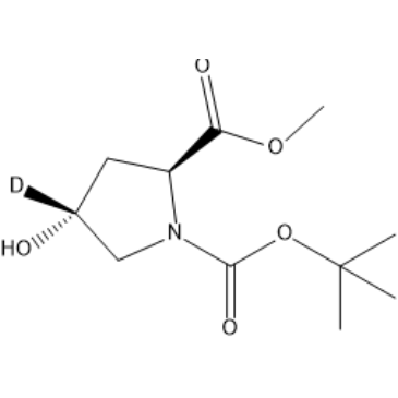 1-(Tert-butyl) 2-methyl (2S,4R)-4-hydroxypyrrolidine-1,2-dicarboxylate-4-d|CS-1387816
