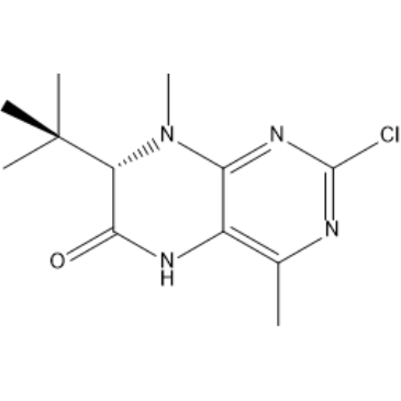 (S)-7-(Tert-butyl)-2-chloro-4,8-dimethyl-7,8-dihydropteridin-6(5H)-one|CS-1387817