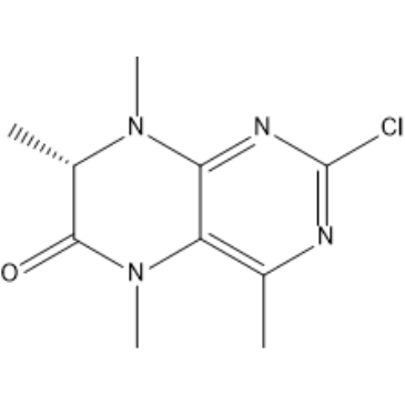 (S)-2-Chloro-4,5,7,8-tetramethyl-7,8-dihydropteridin-6(5H)-one|CS-1387820