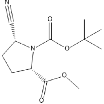 1-(Tert-butyl) 2-methyl (2S,5R)-5-cyanopyrrolidine-1,2-dicarboxylate|CS-1387860