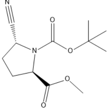 1-(Tert-butyl) 2-methyl (2R,5R)-5-cyanopyrrolidine-1,2-dicarboxylate|CS-1387874
