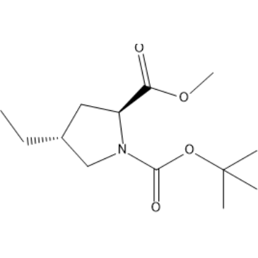 1-(Tert-butyl) 2-methyl (2S,4R)-4-ethylpyrrolidine-1,2-dicarboxylate|CS-1388094