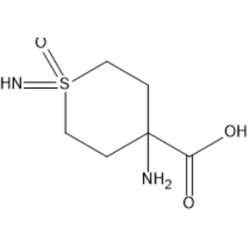 4-Amino-1-iminohexahydro-1lambda6-thiopyran-4-carboxylic acid 1-oxide|CS-1388131