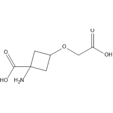 1-Amino-3-(carboxymethoxy)cyclobutane-1-carboxylic acid|CS-1388136