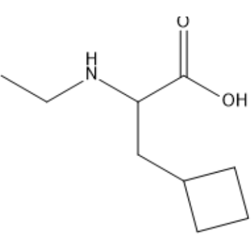 3-Cyclobutyl-2-(ethylamino)propanoic acid|CS-1388146
