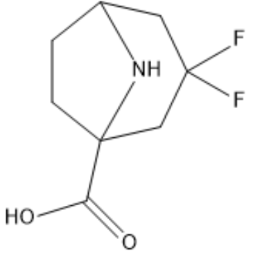 3,3-Difluoro-8-azabicyclo[3.2.1]octane-1-carboxylic acid|CS-1388151