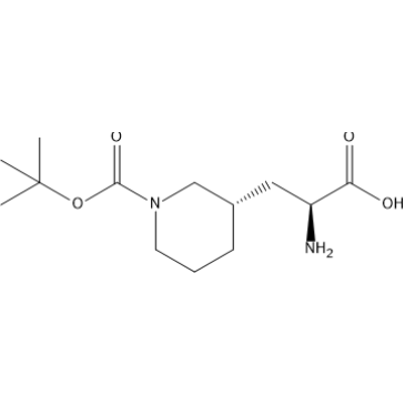 (S)-2-Amino-3-((S)-1-(tert-butoxycarbonyl)piperidin-3-yl)propanoic acid|CS-1388227