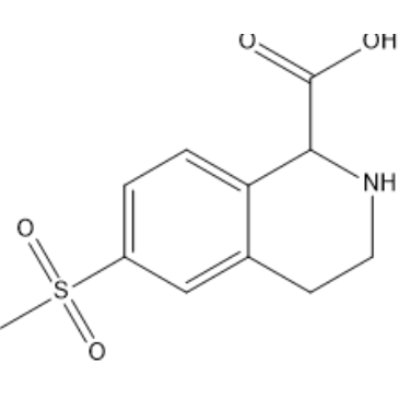 6-(Methylsulfonyl)-1,2,3,4-tetrahydroisoquinoline-1-carboxylic acid|CS-1388484