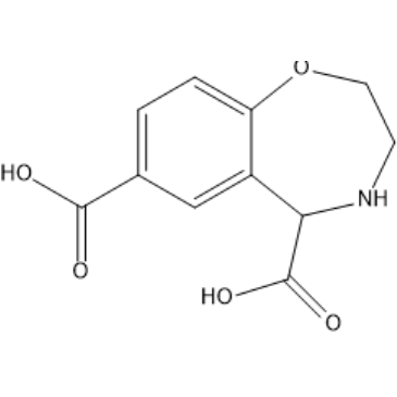 2,3,4,5-Tetrahydrobenzo[f][1,4]oxazepine-5,7-dicarboxylic acid|CS-1388670