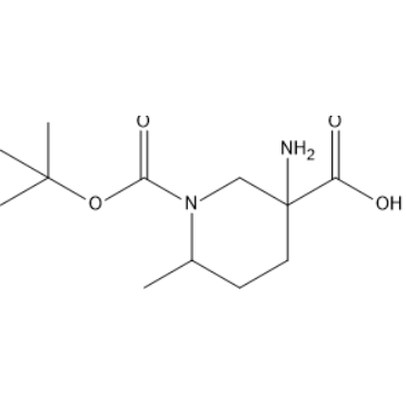 3-Amino-1-(tert-butoxycarbonyl)-6-methylpiperidine-3-carboxylic acid|CS-1388890