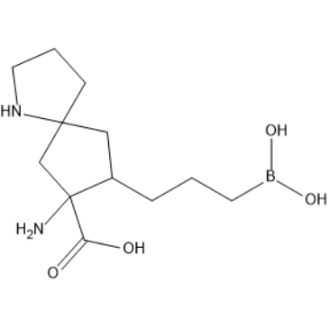 7-Amino-8-(3-boronopropyl)-1-azaspiro[4.4]nonane-7-carboxylic acid|CS-1388992