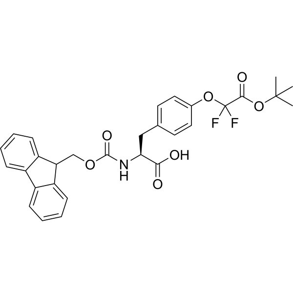 (S)-2-((((9H-Fluoren-9-yl)methoxy)carbonyl)amino)-3-(4-(2-(tert-butoxy)-1,1-difluoro-2-oxoethoxy)phenyl)propanoic acid|CS-1389029