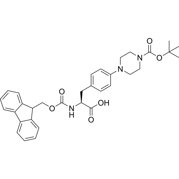 (S)-2-((((9H-Fluoren-9-yl)methoxy)carbonyl)amino)-3-(4-(4-(tert-butoxycarbonyl)piperazin-1-yl)phenyl)propanoic acid|CS-1389030