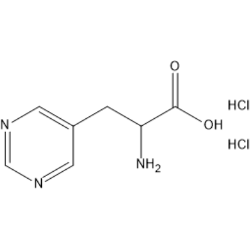 2-Amino-3-(pyrimidin-5-yl)propanoic acid dihydrochloride|CS-1389044