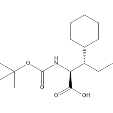 (2S,3S)-2-((Tert-butoxycarbonyl)amino)-3-cyclohexylpentanoic acid|CS-1389046