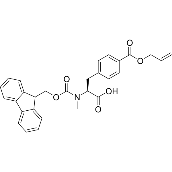 (S)-2-((((9H-Fluoren-9-yl)methoxy)carbonyl)(methyl)amino)-3-(4-((allyloxy)carbonyl)phenyl)propanoic acid|CS-1389056