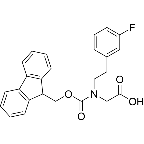 N-(((9H-Fluoren-9-yl)methoxy)carbonyl)-N-(3-fluorophenethyl)glycine|CS-1389058