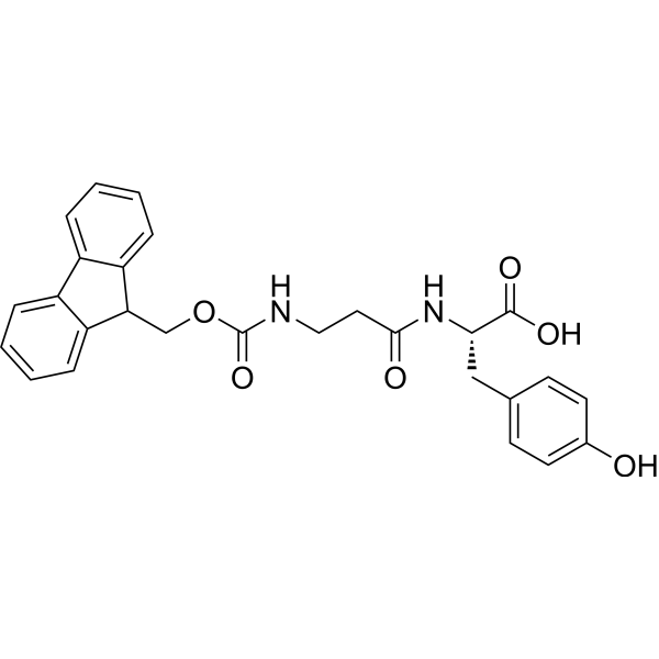 (3-((((9H-Fluoren-9-yl)methoxy)carbonyl)amino)propanoyl)-l-tyrosine|CS-1389061